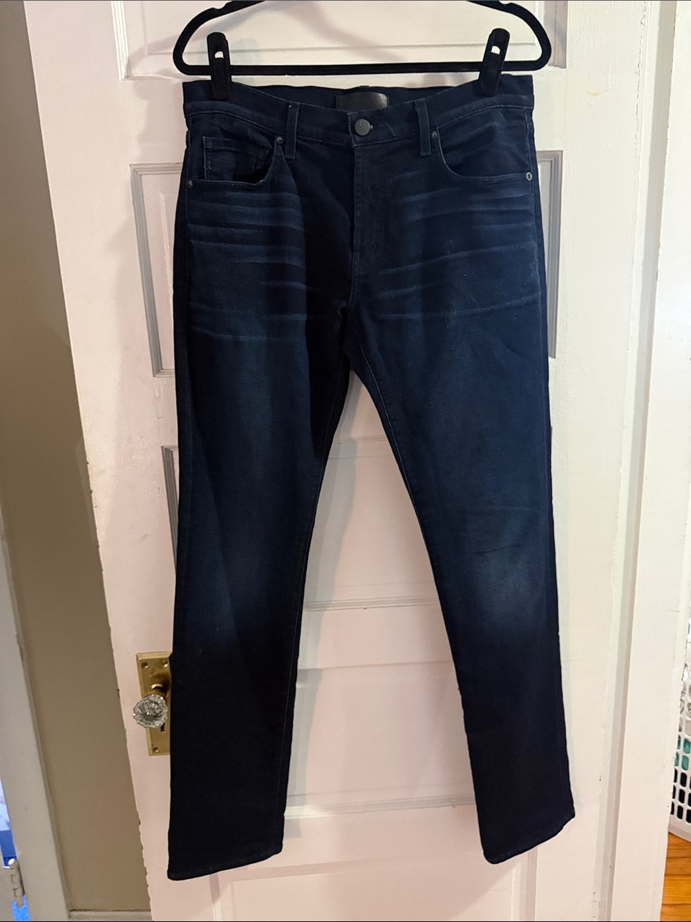 J Brand Men's Navy Slim Straight Jeans